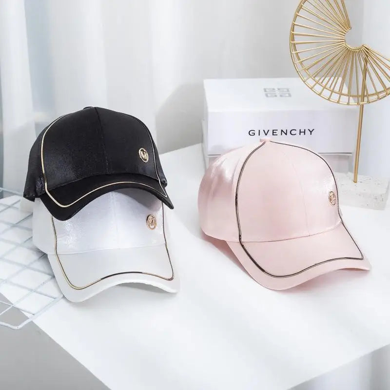 Women's Summer Baseball Cap Deep Top Hard Top Design Versatile Sunscreen Hat for Outdoor Sports Fashionable Hats