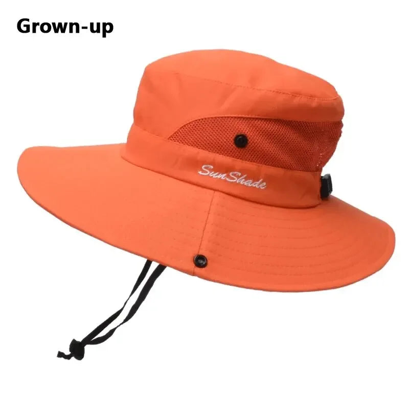 Summer Outdoor Sun Hat for Women Breathable Sun Hat Folding Sun Hat Female Ponytail Hole Fisherman Hat