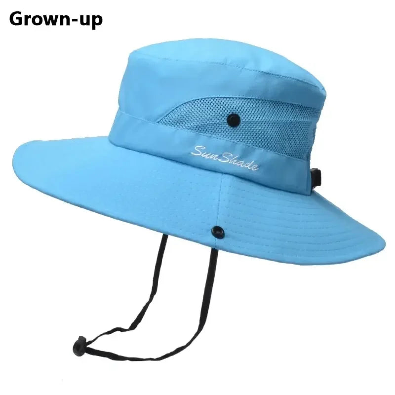 Summer Outdoor Sun Hat for Women Breathable Sun Hat Folding Sun Hat Female Ponytail Hole Fisherman Hat