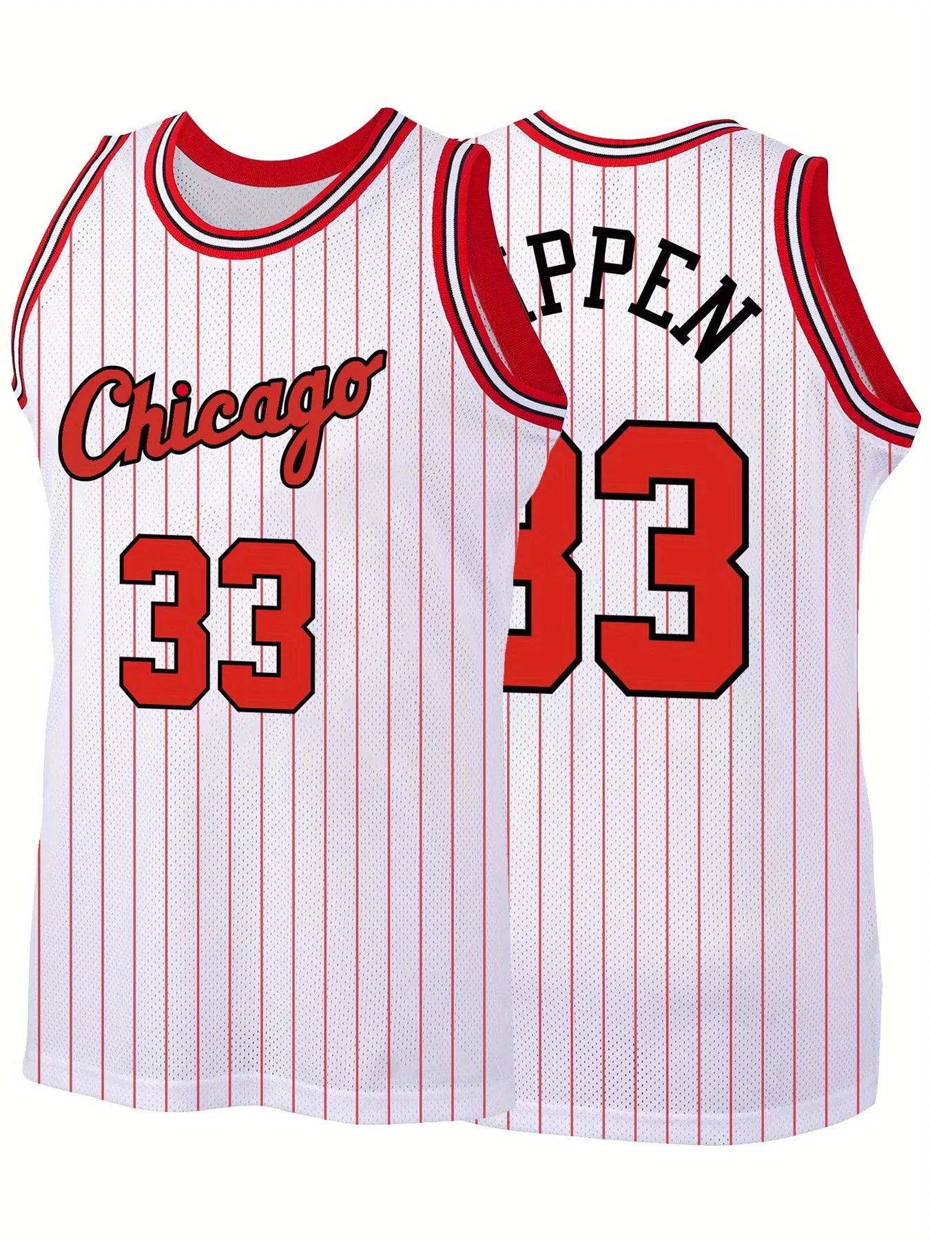 Basketball Jersey - White with Green Accents Breathable Sports 3d HD Prints Ideal Jersey