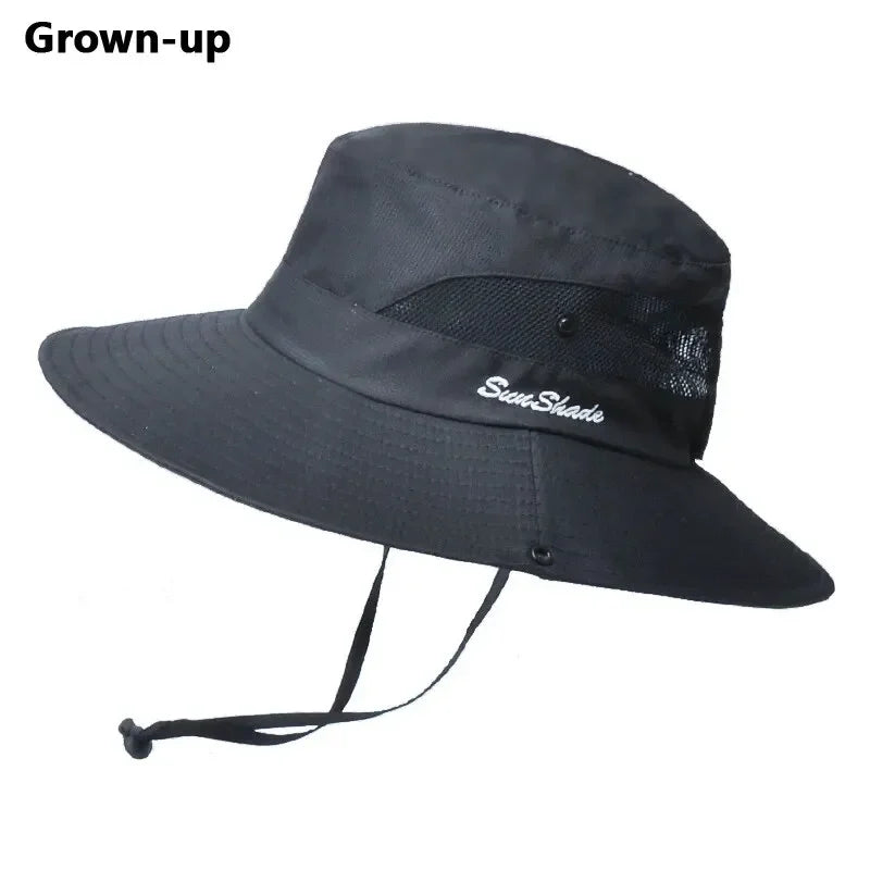 Summer Outdoor Sun Hat for Women Breathable Sun Hat Folding Sun Hat Female Ponytail Hole Fisherman Hat