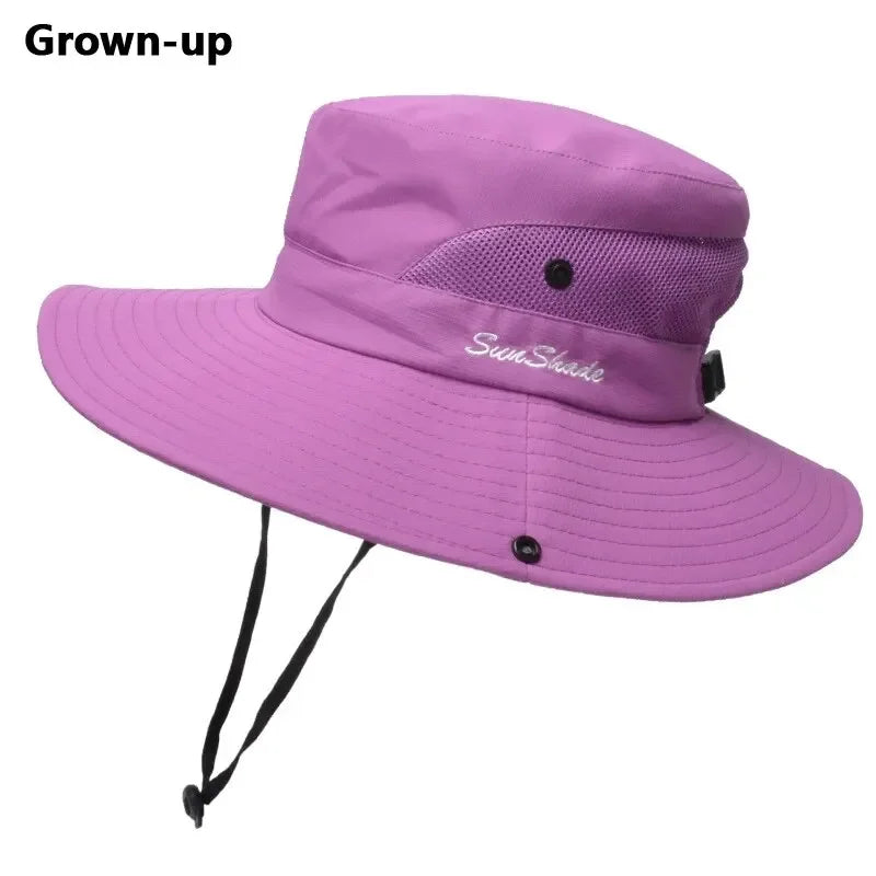 Summer Outdoor Sun Hat for Women Breathable Sun Hat Folding Sun Hat Female Ponytail Hole Fisherman Hat