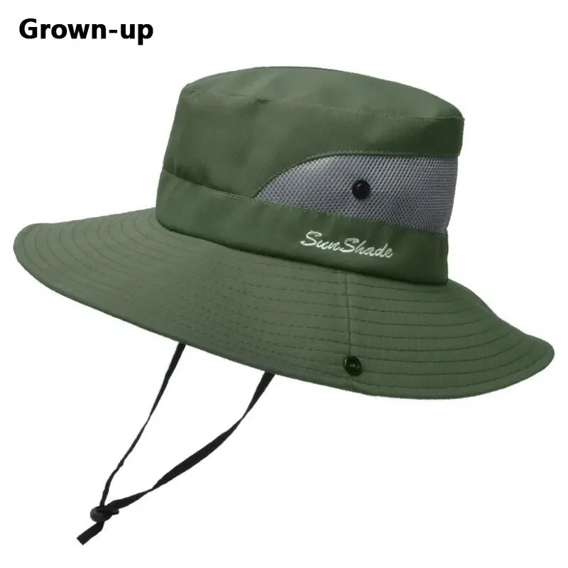Summer Outdoor Sun Hat for Women Breathable Sun Hat Folding Sun Hat Female Ponytail Hole Fisherman Hat