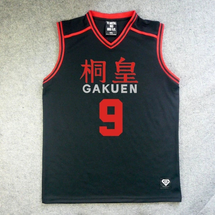Anime Kuroko no Basket Basuke Cosplay Jersey Sets GAKUEN School Uniform Aomine Daiki Basketball Sportswear T Shirt Shorts Suits