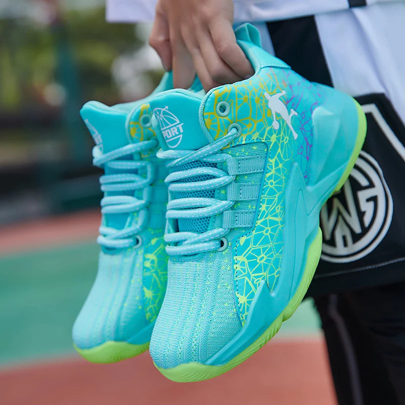 2026 Kids Sneakers Boys Basketball Shoes Children's Casual Shoes Outdoor Training Running Sneakers Child Non-slip Comfortable 8