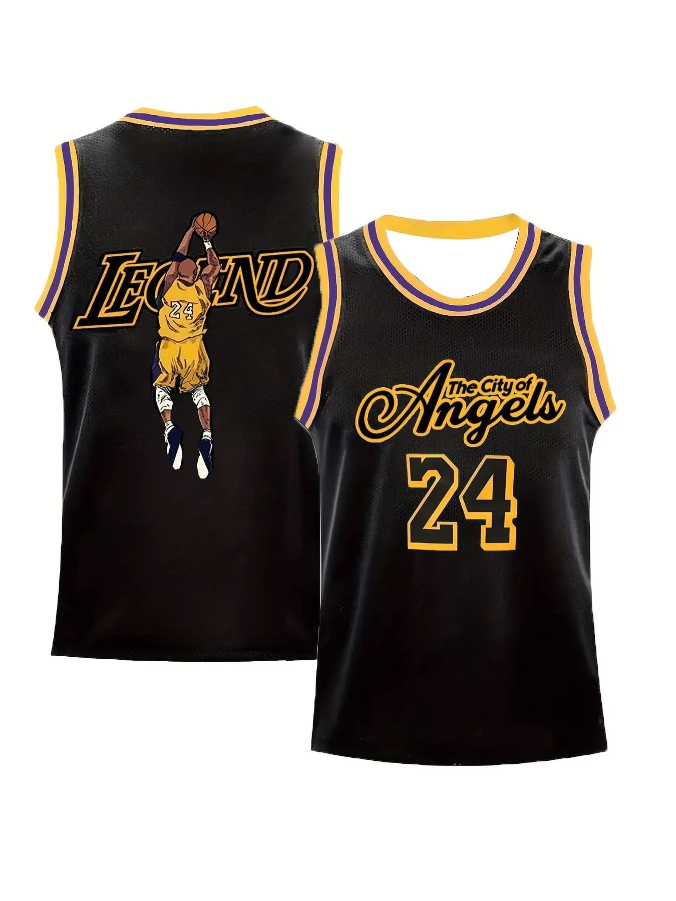 Basketball Jersey - White Base Blue Number Sleeveless Design Premium Team Apparel for Fans  Family Kids Tees Fashion Quick Dry