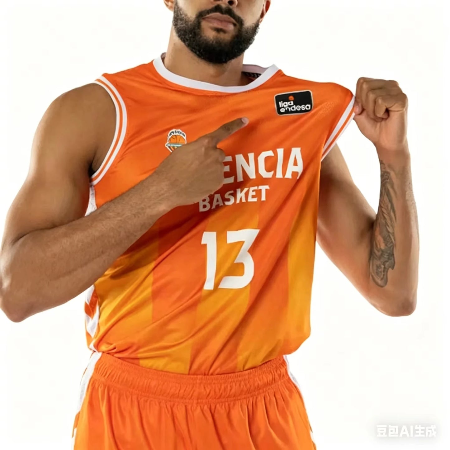 Summer New Spain Basketball League Basketball Jersey Sports Vest Valencia Basket Jaime Pradilla Number 2 Jersey Family Kids Tees