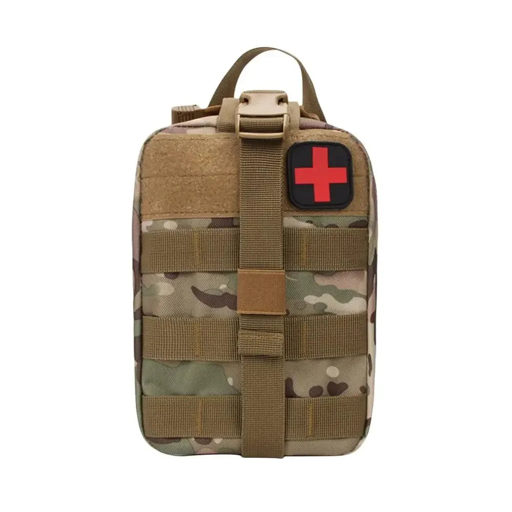 Outdoor Waist Pack Camping Climbing Bag Black Emergency Case Outdoor Water First Aid Kits Travel Oxford Cloth