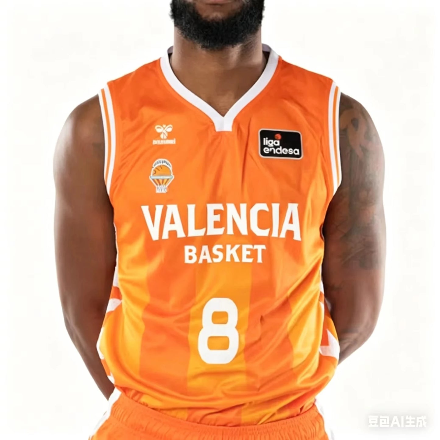 Summer New Spain Basketball League Basketball Jersey Sports Vest Valencia Basket Jaime Pradilla Number 2 Jersey Family Kids Tees