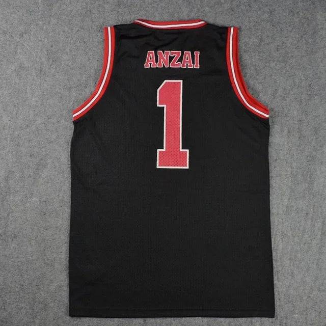 Anime Shohoku Kids #10 Sakuragi Rukawa Mitsui Miyagi Basketball Jersey Set Youth Sports Shirt Uniform for Fans