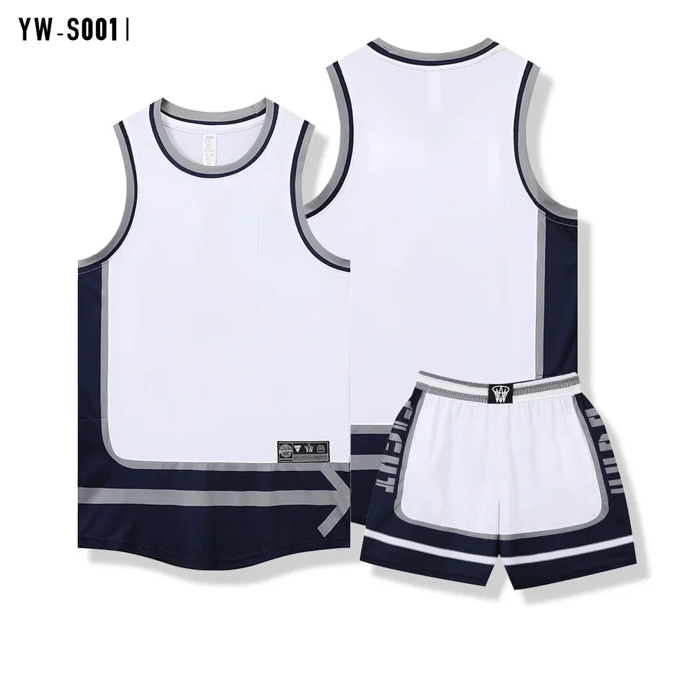 Adult Kid Basketball Jersey Customize Boy Girl Quick-drying Training Uniform Shirt Sportswear Child Tracksuit Sport Suit Clothes