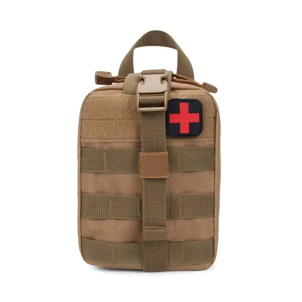Outdoor Waist Pack Camping Climbing Bag Black Emergency Case Outdoor Water First Aid Kits Travel Oxford Cloth