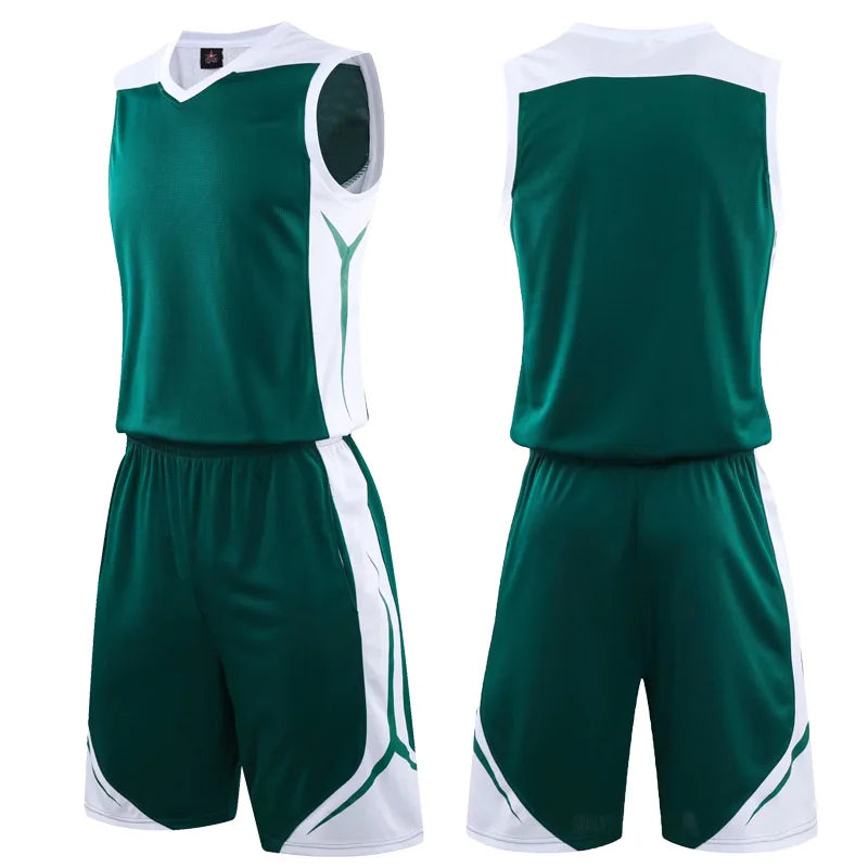 Sportswear Basketball Jersey Set Blank custom Men Women High quality Basketball Uniforms Sports Clothes College Basketball Jerse