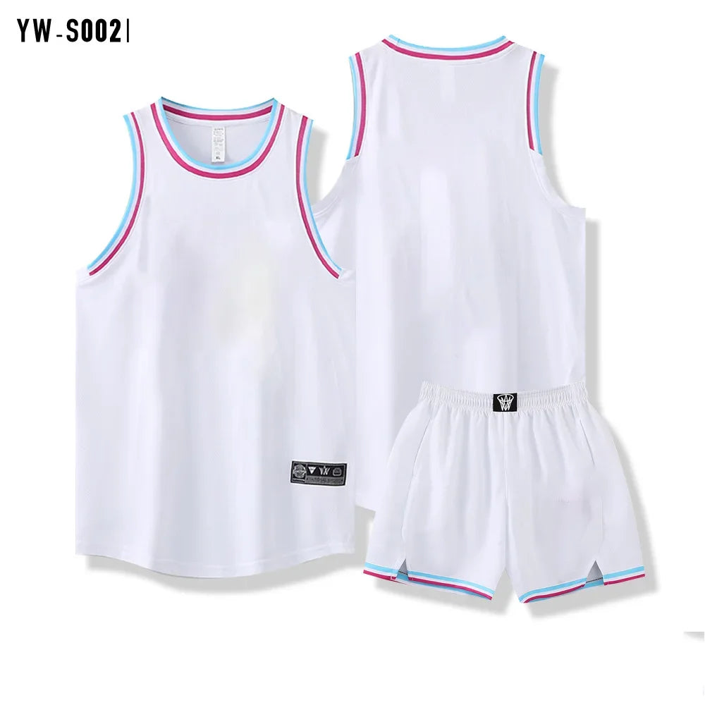 Adult Kid Basketball Jersey Customize Boy Girl Quick-drying Training Uniform Shirt Sportswear Child Tracksuit Sport Suit Clothes