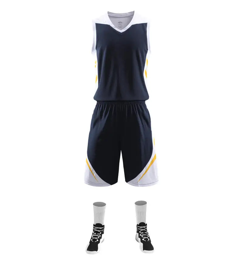 Sportswear Basketball Jersey Set Blank custom Men Women High quality Basketball Uniforms Sports Clothes College Basketball Jerse