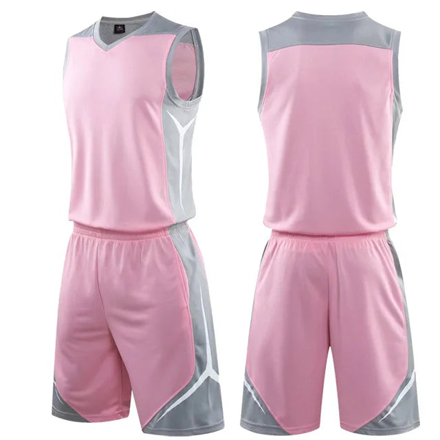 Sportswear Basketball Jersey Set Blank custom Men Women High quality Basketball Uniforms Sports Clothes College Basketball Jerse