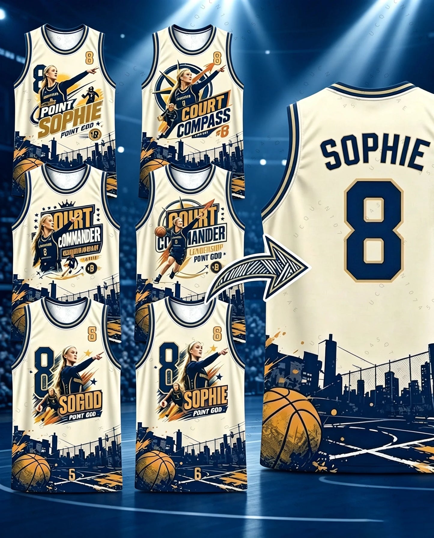 2026 Sophie Cunningham The Point Is To Win Game Tank Top Basketball Jersey Mens Women's Breathable Kids Outfit Basketball Jersey