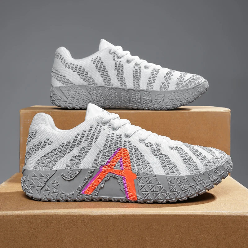 New high top basketball shoes Breathable comfortable sports shoes for men and women training athletes casual student shoes