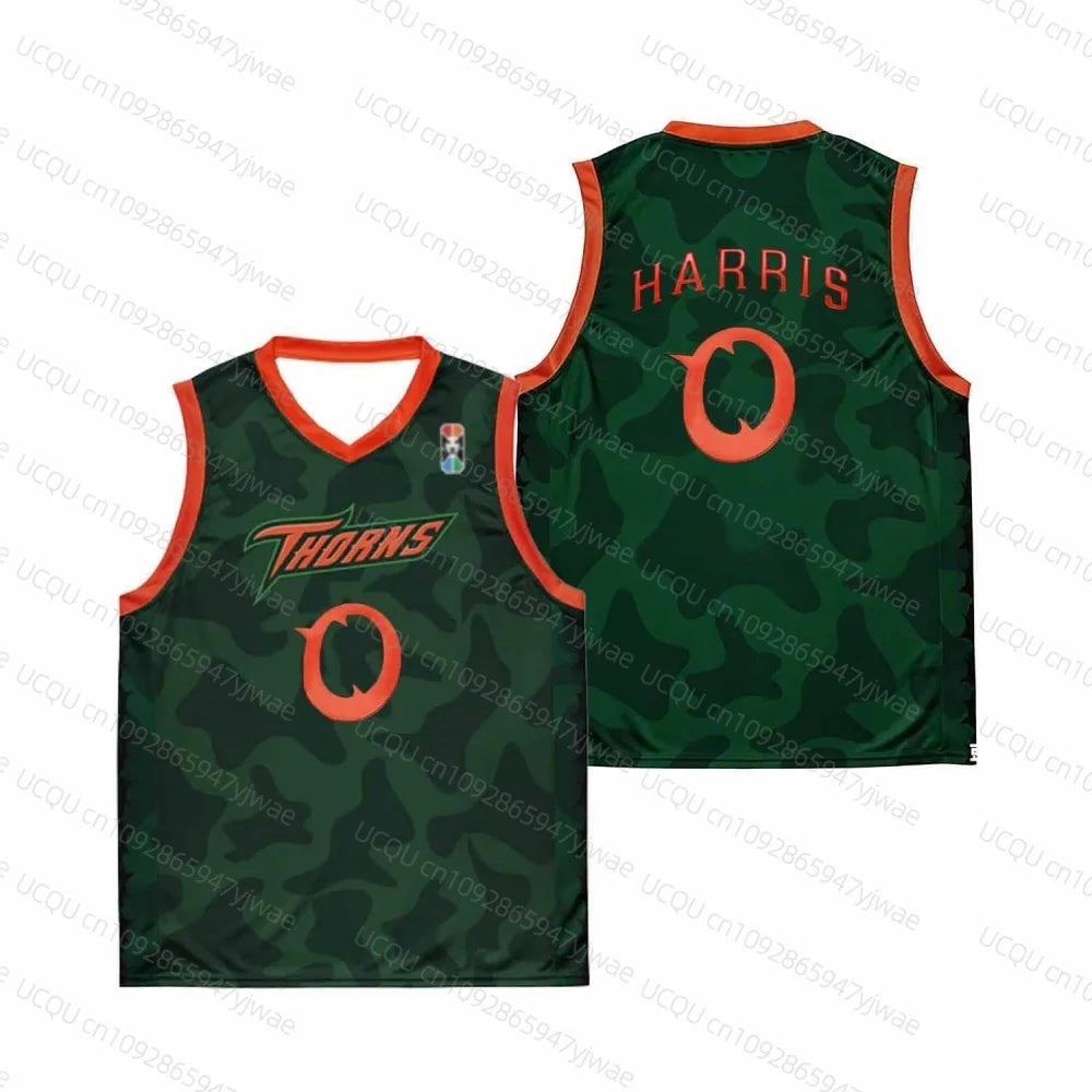 Summer New Movie Goat Kids Men's Training Sleeveless Basketball Vest Cartoon Cosplay Will Harris Basketball Jersey