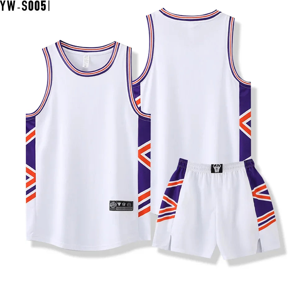 Adult Kid Basketball Jersey Customize Boy Girl Quick-drying Training Uniform Shirt Sportswear Child Tracksuit Sport Suit Clothes