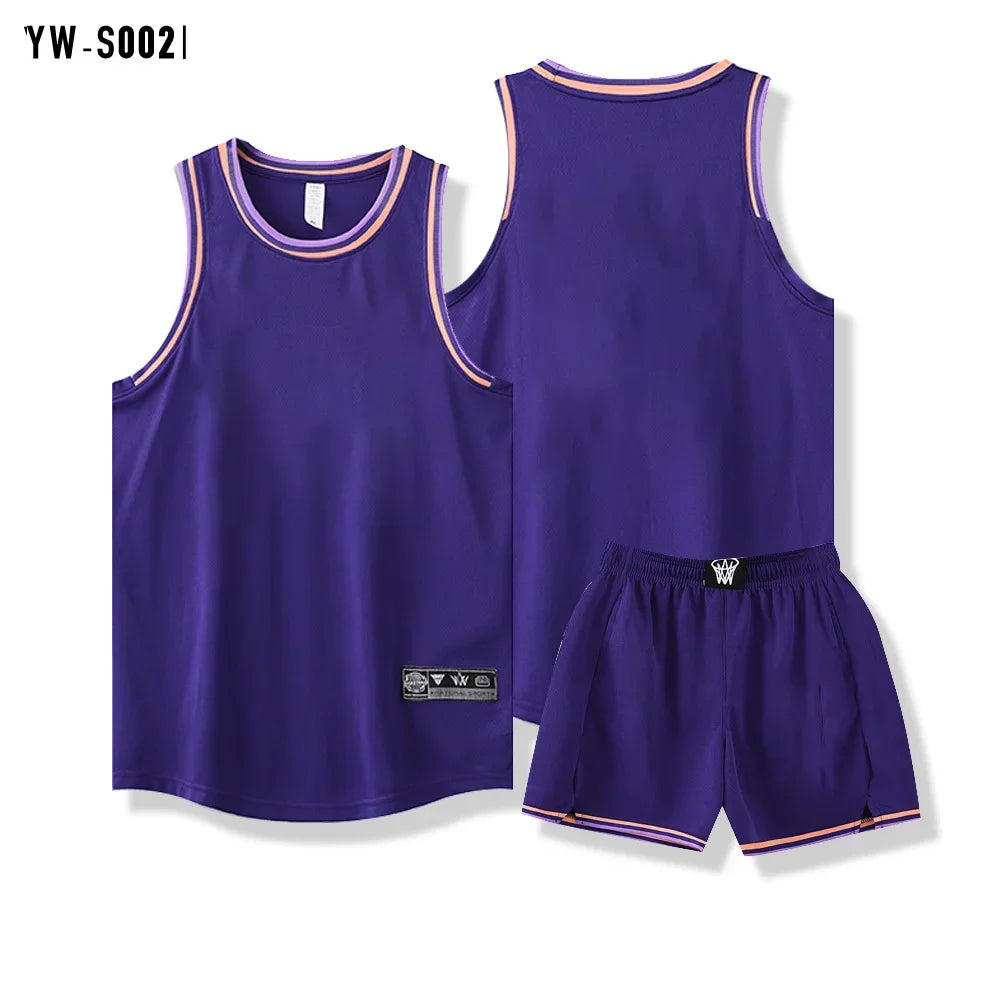 Adult Kid Basketball Jersey Customize Boy Girl Quick-drying Training Uniform Shirt Sportswear Child Tracksuit Sport Suit Clothes
