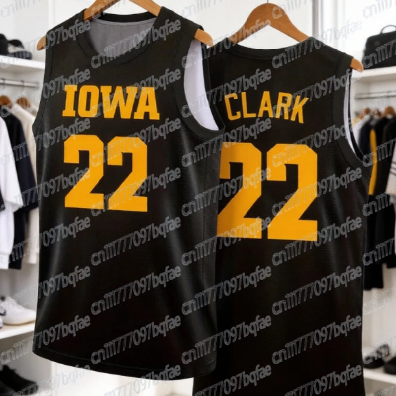 Parent Child Basketball Jersey Breathable Round Neck Sportswear Sleeveless Training Suit Team Vest New Design Top CLARK 22