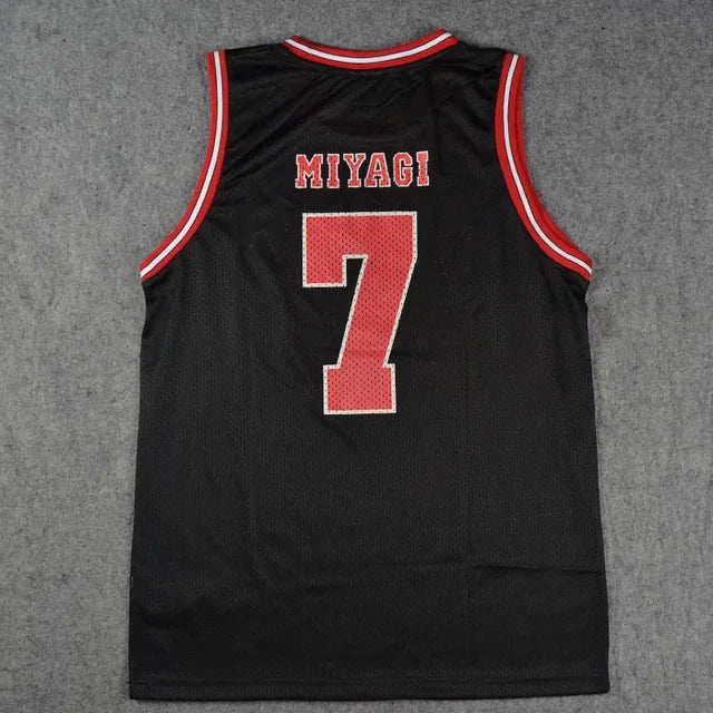 Anime Shohoku Kids #10 Sakuragi Rukawa Mitsui Miyagi Basketball Jersey Set Youth Sports Shirt Uniform for Fans