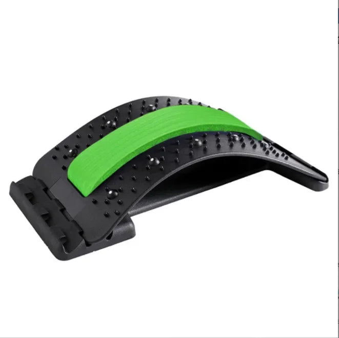 Back Roller Fitness Equipment Back Massage Stretcher Lumbar Support Relaxation Massager Spine Board Pain Relief Office Home Use