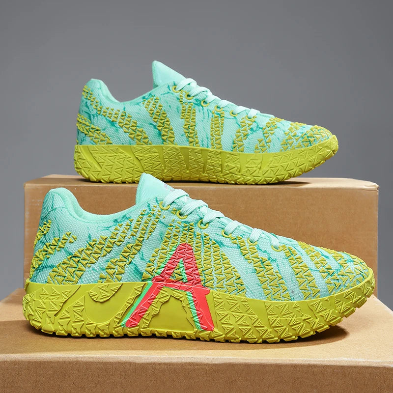 New high top basketball shoes Breathable comfortable sports shoes for men and women training athletes casual student shoes