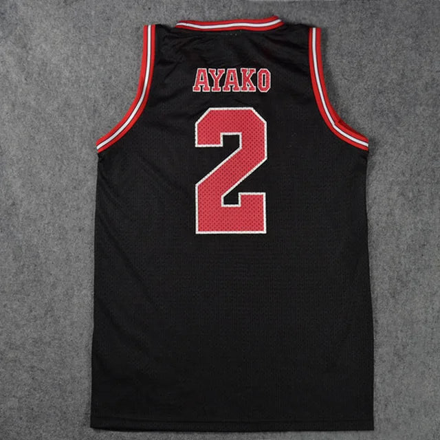 Anime Shohoku Kids #10 Sakuragi Rukawa Mitsui Miyagi Basketball Jersey Set Youth Sports Shirt Uniform for Fans
