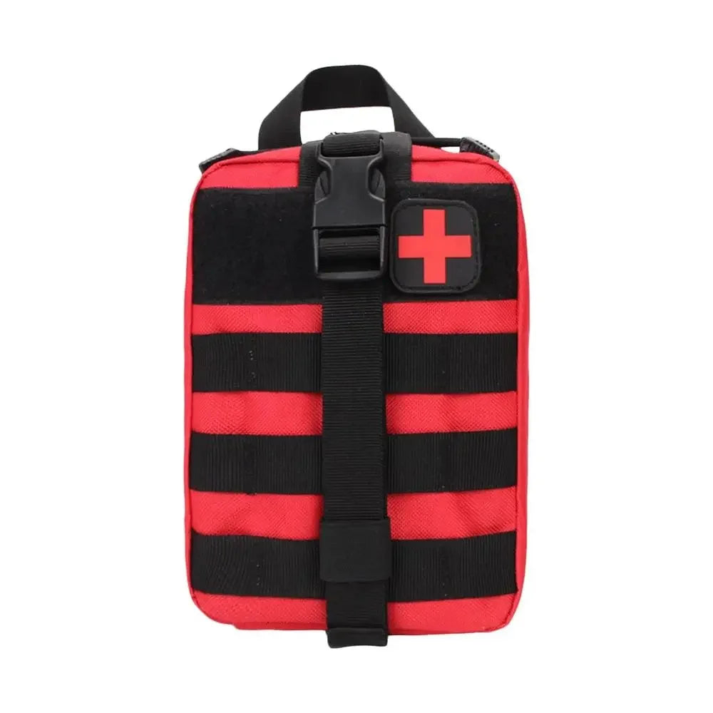 Outdoor Waist Pack Camping Climbing Bag Black Emergency Case Outdoor Water First Aid Kits Travel Oxford Cloth