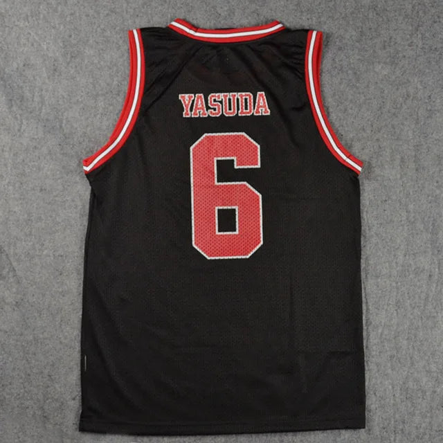 Anime Shohoku Kids #10 Sakuragi Rukawa Mitsui Miyagi Basketball Jersey Set Youth Sports Shirt Uniform for Fans