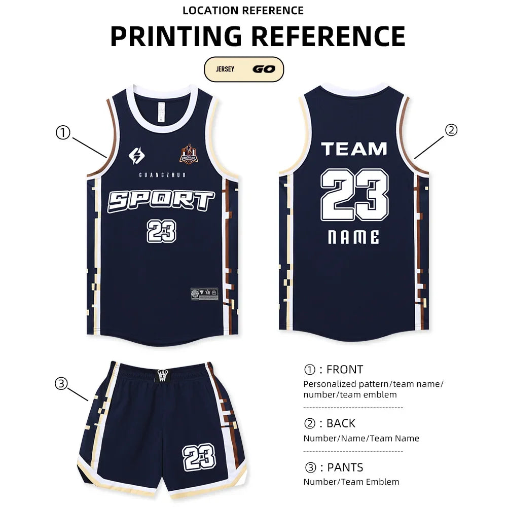 Adult Kid Basketball Jersey Customize Boy Girl Quick-drying Training Uniform Shirt Sportswear Child Tracksuit Sport Suit Clothes