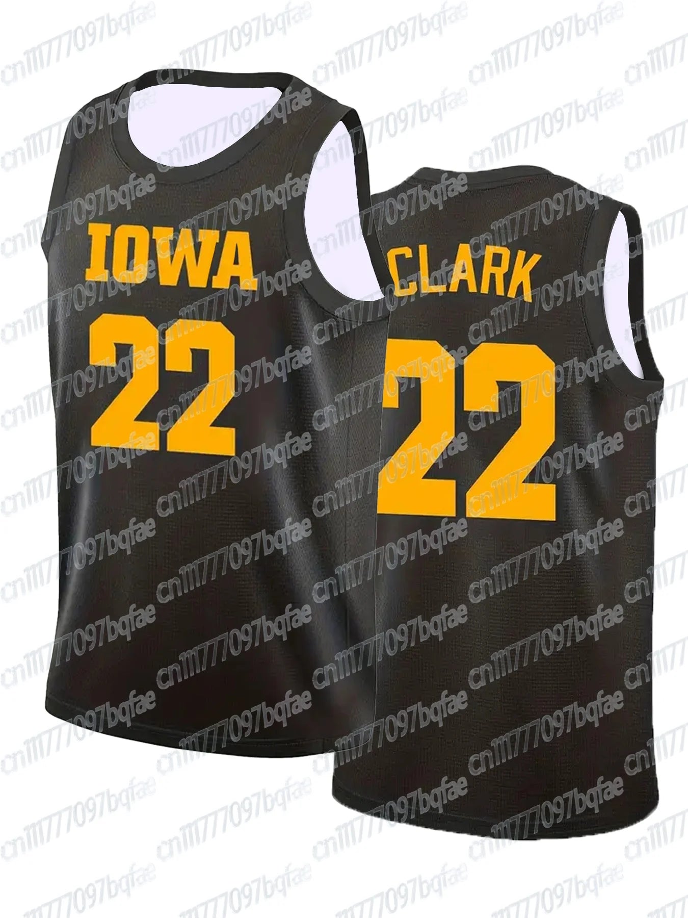 Parent Child Basketball Jersey Breathable Round Neck Sportswear Sleeveless Training Suit Team Vest New Design Top CLARK 22