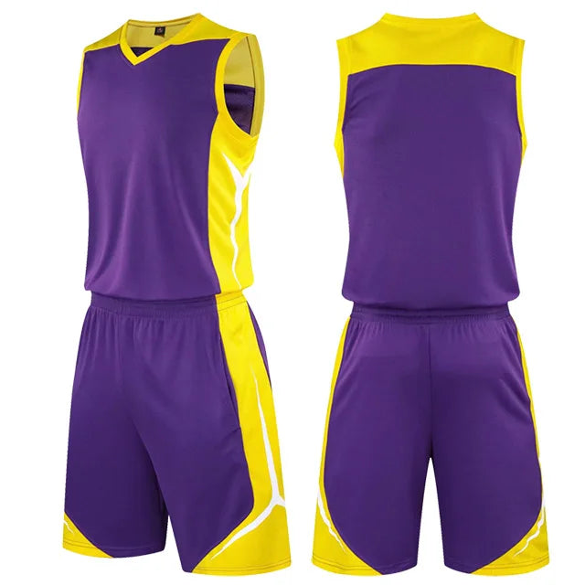 Sportswear Basketball Jersey Set Blank custom Men Women High quality Basketball Uniforms Sports Clothes College Basketball Jerse