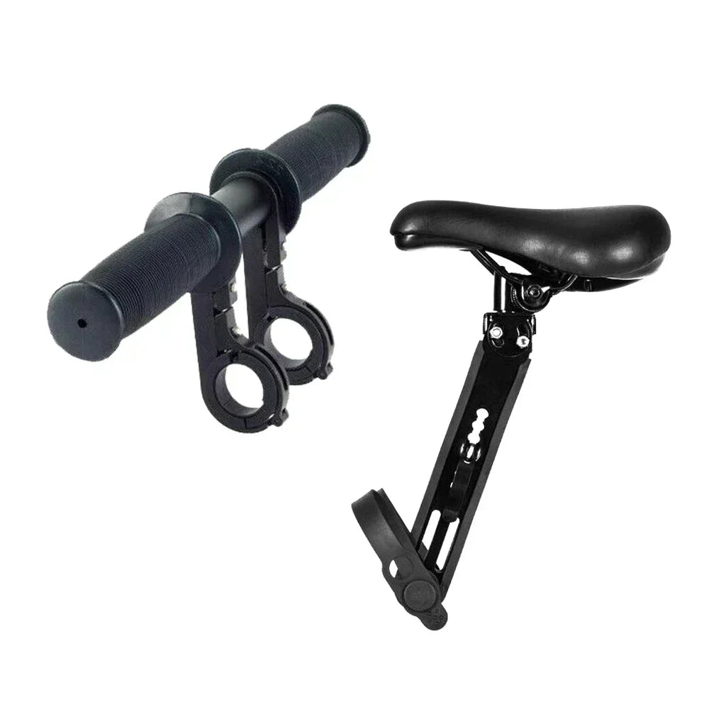 Child Bicycle Seat MTB Front Frame Kids Saddle With Safety Handlebar Road Bike Baby Seat Cushion Bicycle Accessories