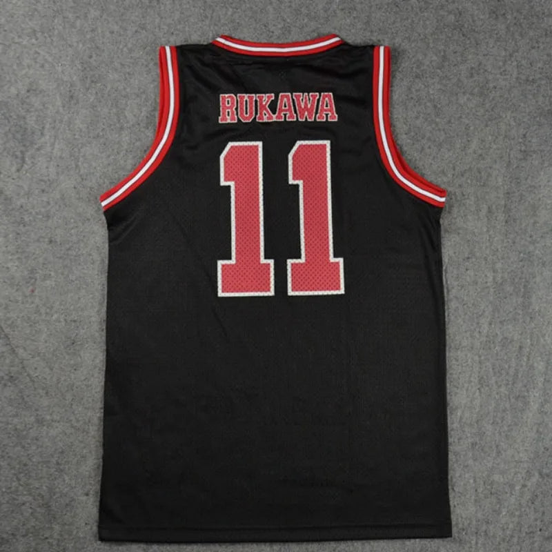 Anime Shohoku Kids #10 Sakuragi Rukawa Mitsui Miyagi Basketball Jersey Set Youth Sports Shirt Uniform for Fans