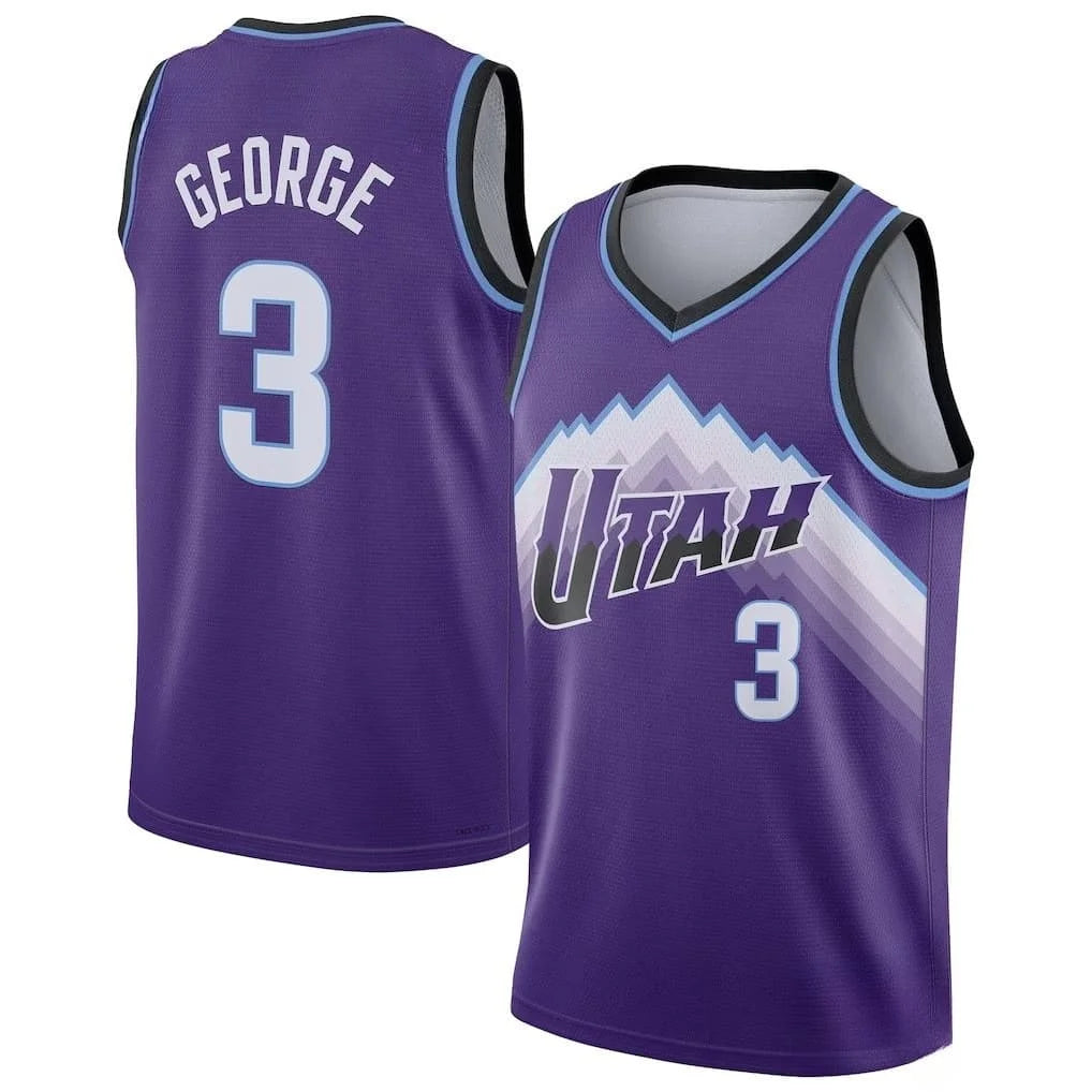 Basketball Jersey - White Base Blue Number Sleeveless Design Premium Team Apparel for Fans  Family Kids Tees Fashion Quick Dry
