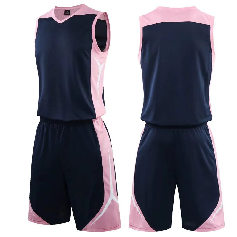 Sportswear Basketball Jersey Set Blank custom Men Women High quality Basketball Uniforms Sports Clothes College Basketball Jerse