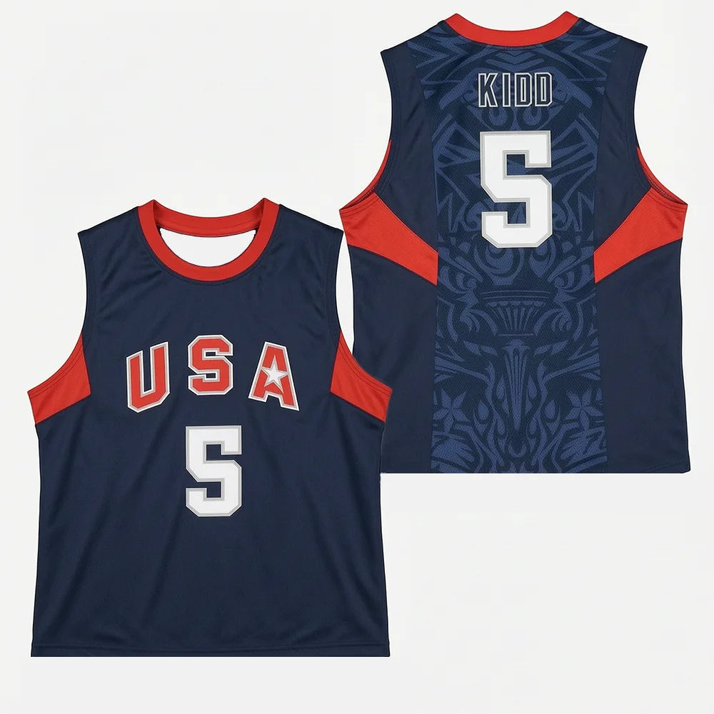 USA Basketball Game Jersey Set 2026 Fan Family Adult Men Women Kids Sports Vest Special Basketball Clothing for All Ages