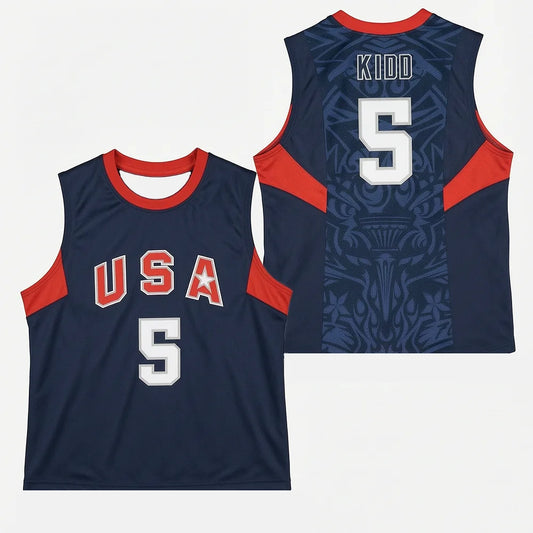USA Basketball Game Jersey Set 2026 Fan Family Adult Men Women Kids Sports Vest Special Basketball Clothing for All Ages